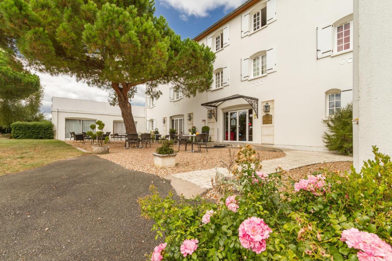 Logis Hotel Restaurant Des Chateaux Azay-le-Rideau Bagian luar foto