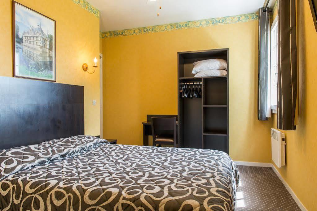 Logis Hotel Restaurant Des Chateaux Azay-le-Rideau Bagian luar foto