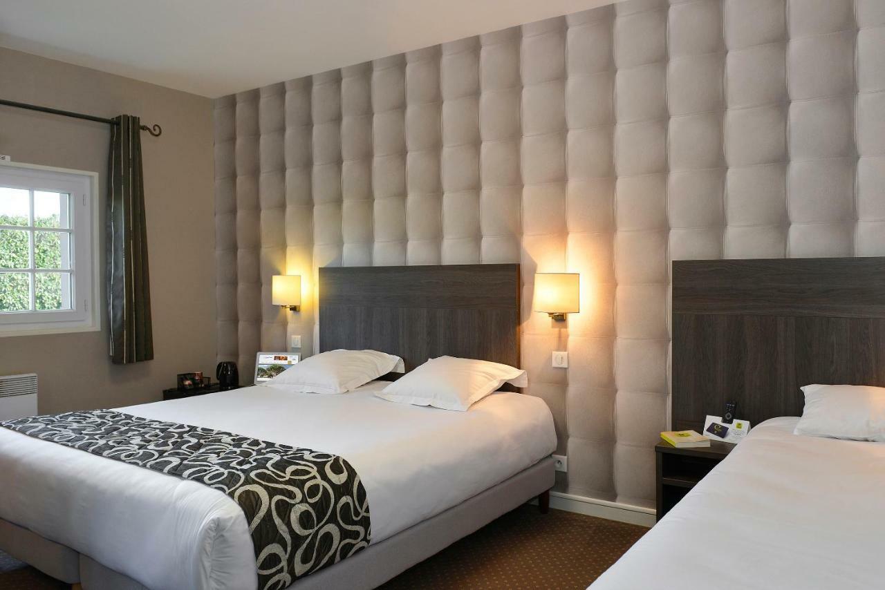 Logis Hotel Restaurant Des Chateaux Azay-le-Rideau Bagian luar foto